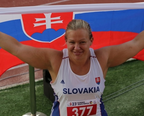 Ivana Krištofičová - dvojnásobná deaflympijská víťazka